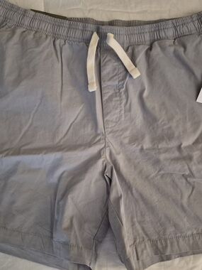 Goodfellow & Co Light Gray Casual Elastic-Waist Shorts